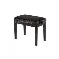 Banqueta Piano Regulable BG27 Nogal Brillo/Terciopelo Rojo · Tienda online  · Art Guinardo