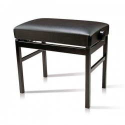 Banqueta Piano Regulable BG27 Nogal Brillo/Terciopelo Rojo · Tienda online  · Art Guinardo