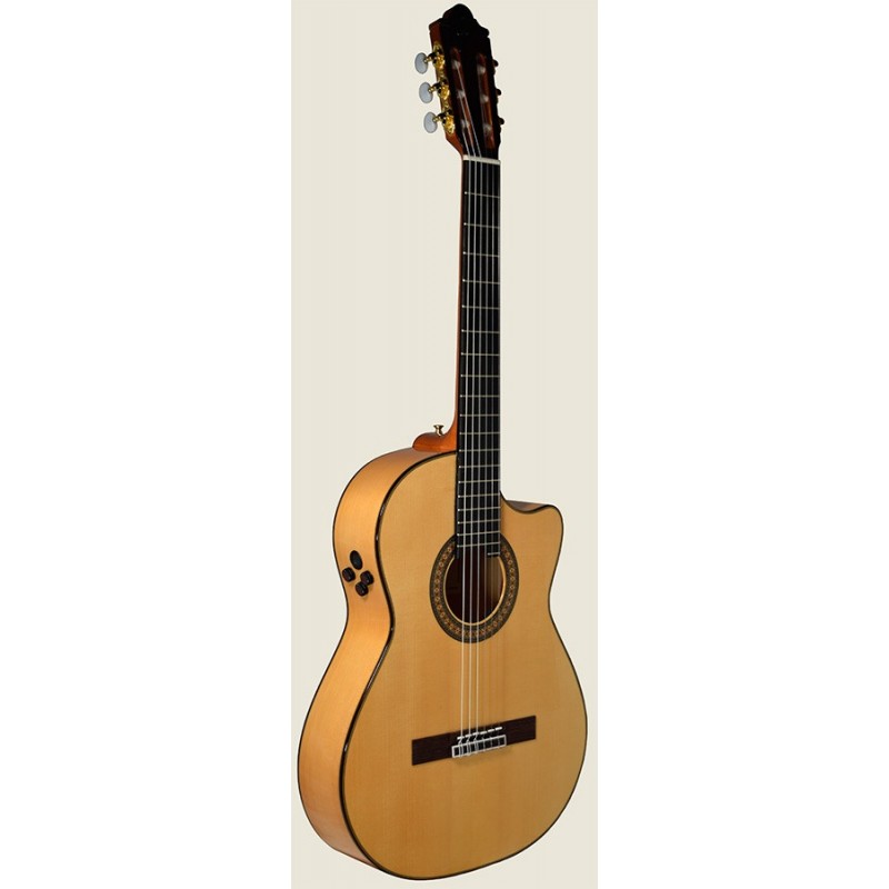 Guitarra Flamenca Electrificada FL11-S Pro-Blend · Tienda online · Guinardo